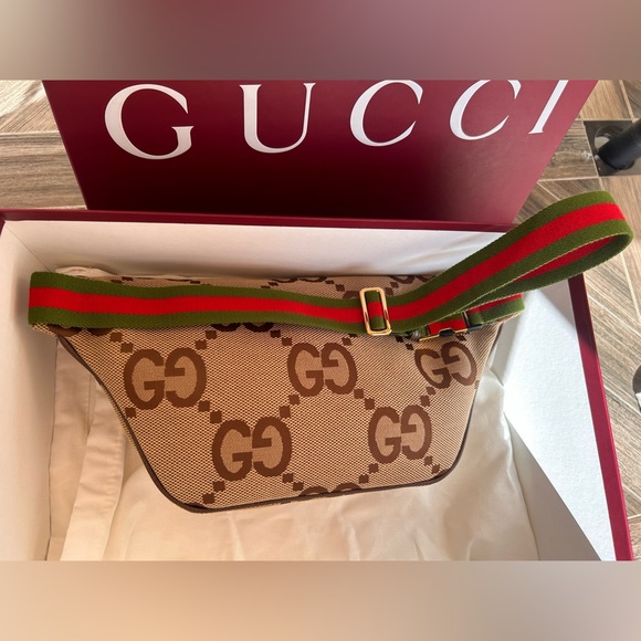 GUCCI GG Canvas Jumbo Beltbag/Bodybag - Picture 9 of 15